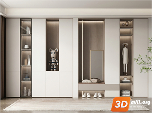 Shoe cabinet Skp Files